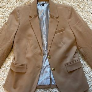 J Crew mercantile camel blazer Sz 6